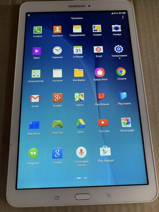 Планшет Samsung Galaxy Tab E 9.6 “SM-T561 3G 8Gb