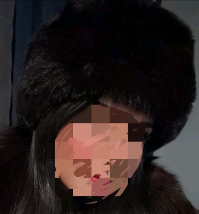 Czapka futrzana fuksja