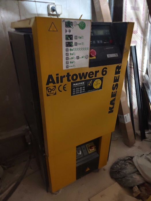 Kompreser śrubowy Kaeser Airtower 6 ze zbiornikiem