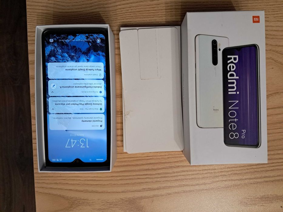 Redmi note 8 pro. W pelni zabezpieczony.