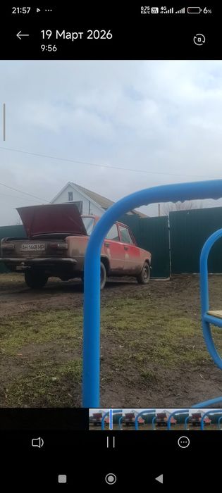 Ваз 2101 на полном ходу