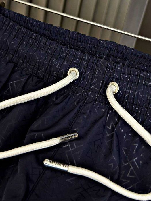 Чоловічі плавки Moncler, водовідштовхувальний поліестер, темно-сині, Туреччина, розміри S-XXL