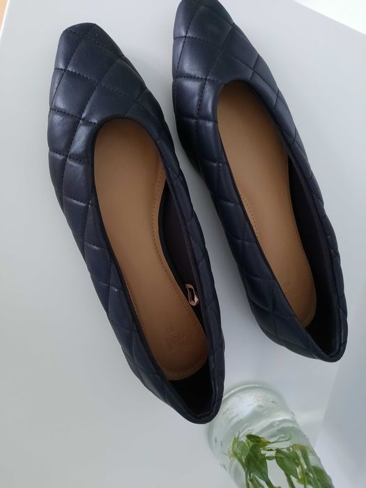 Czarne baleriny H&M