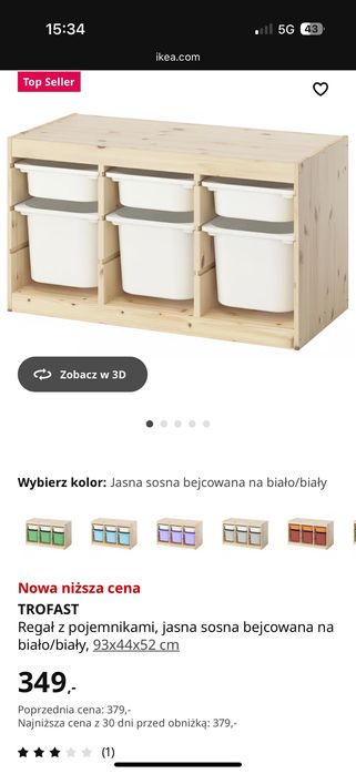 Regały Ikea TROFAST