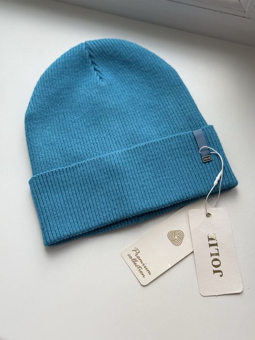 Шапка лазурь зимняя