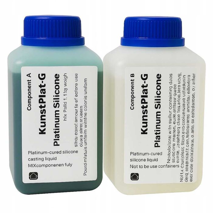 SILIKON ADDYCYJNY formierski platynowy Sh30A RTV-2 do ODLEWU FORM 4 kg