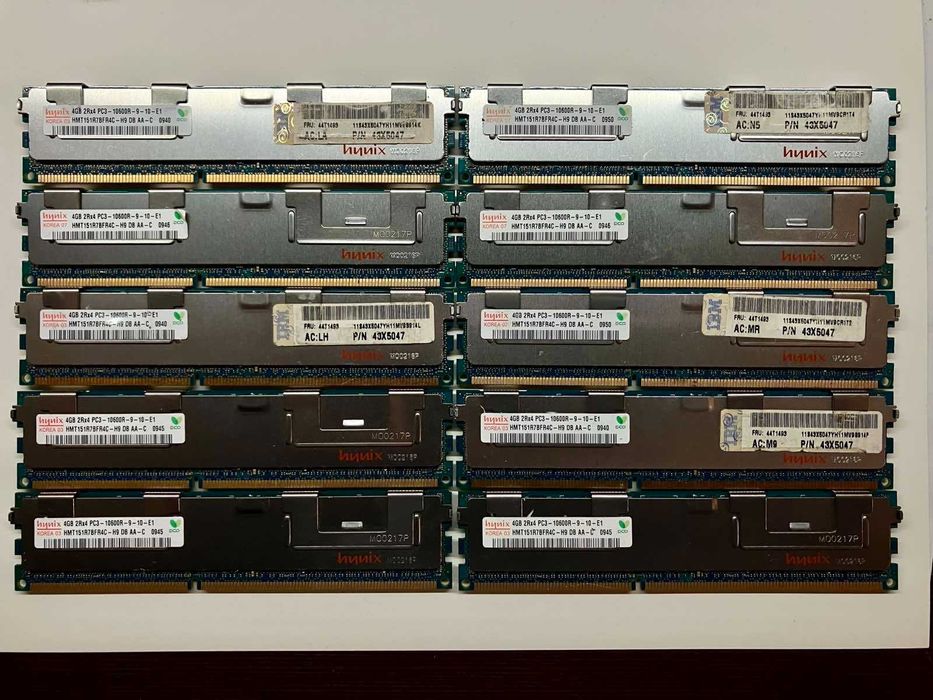 Оперативна пам'ять Hynix 4Gb DDR3-1333 PC3-10600R