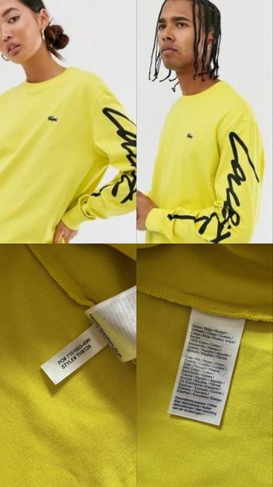 Лонгслив  Lacoste L!ve Unisex