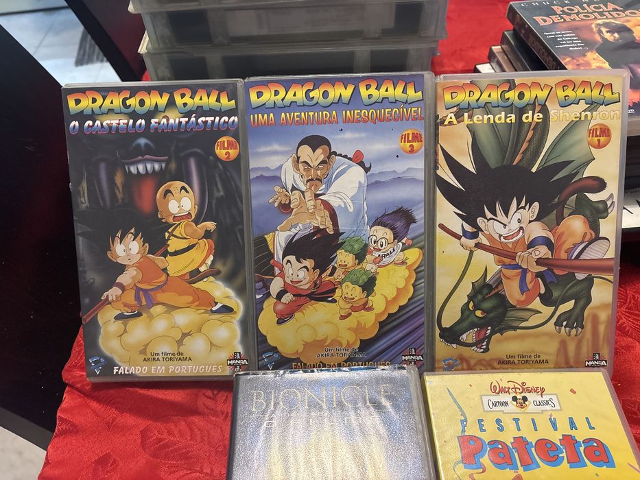 Filmes VHS  dragon ball lagoa azul