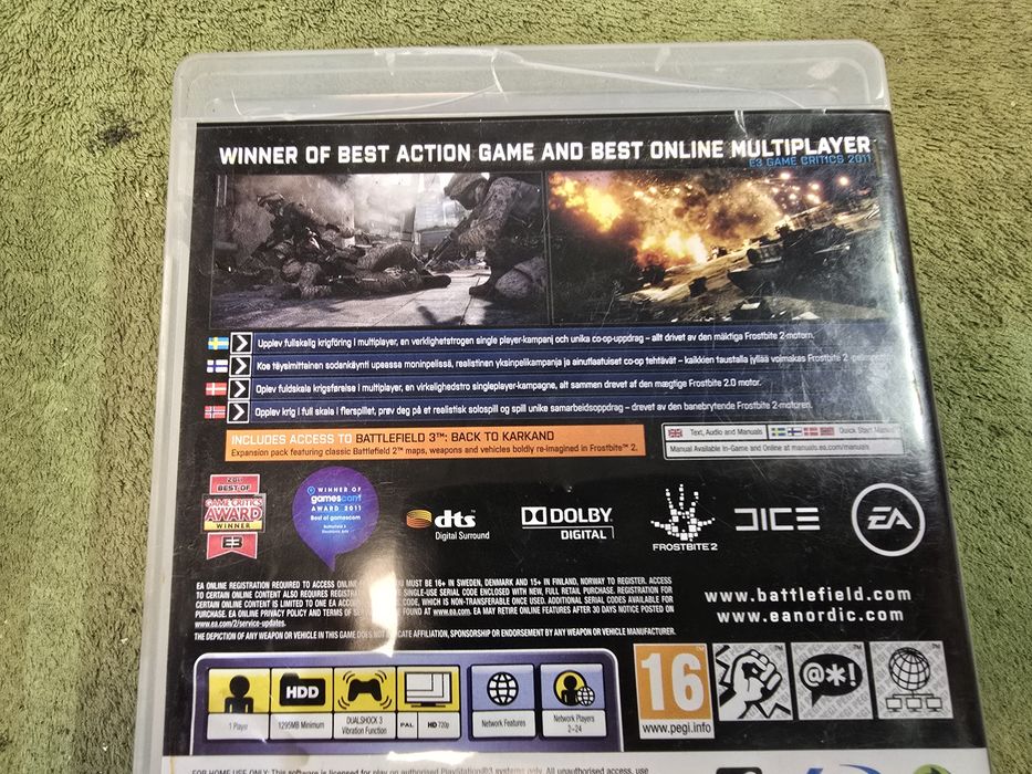 4 gry na konsolę PS3.