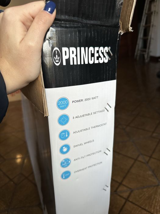 Aquecedor elétrico 2000W Princess