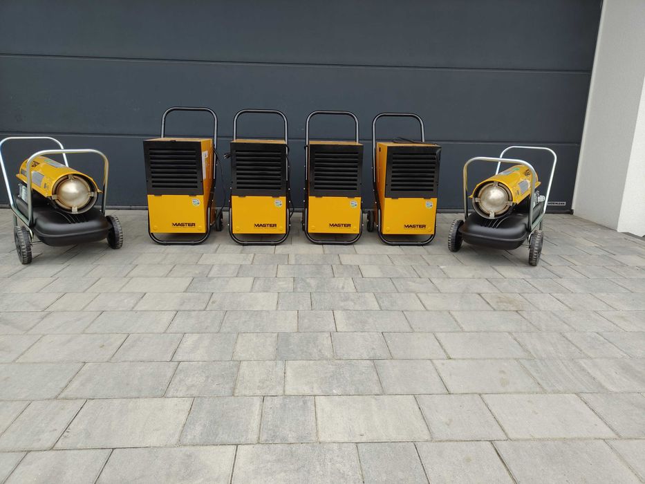 Zagęszczarka, stopa, agregat prądotwórczy, sprężarka itp.