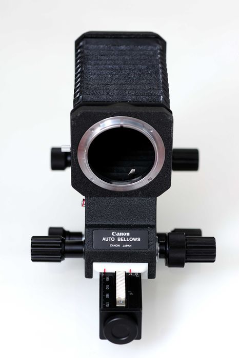 Canon FD mieszek macro zestaw