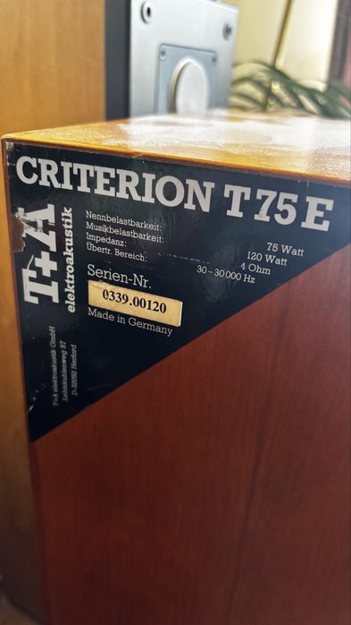 Kolumny T+A Criterion 75A
