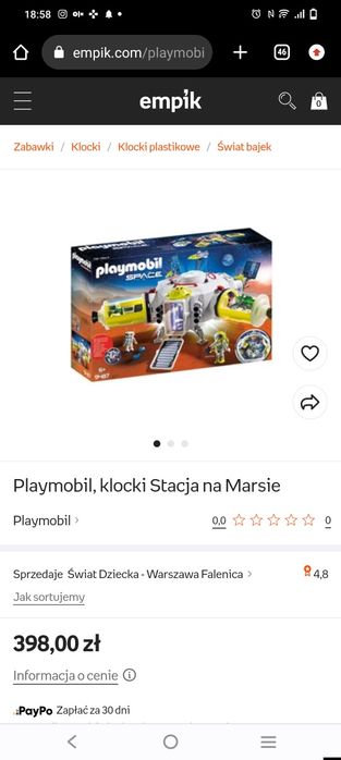 Stacja na Marsie 9487. Po różnych próbach astronauci Playmobil są w dr