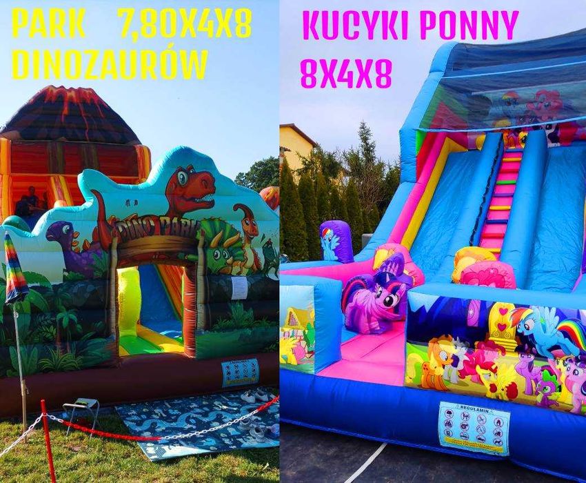 Dmuchaniec Dmuchance Zjeżdżalnie Wata Cukrowa Piana Party Quady