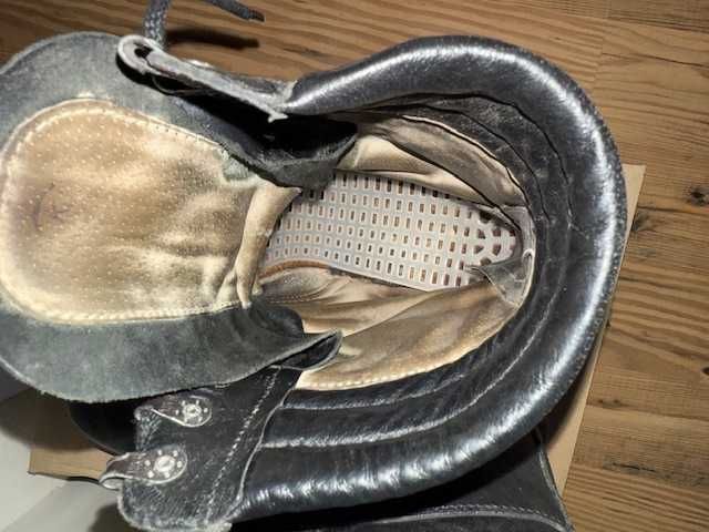 Buty wojskowe skórzane
