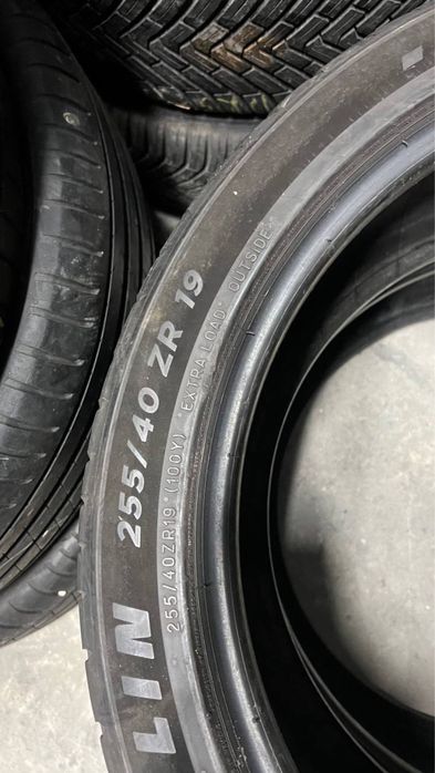 Пара літньої гуми 255/40/19 Michelin