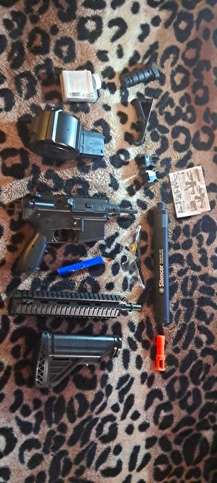 Автомат M4A1 на орбизах | Электроавтомат | Полный комплект
