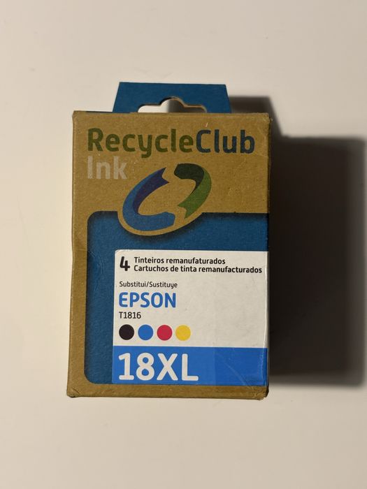 Pack Tinteiros Recarregados Epson 18XL