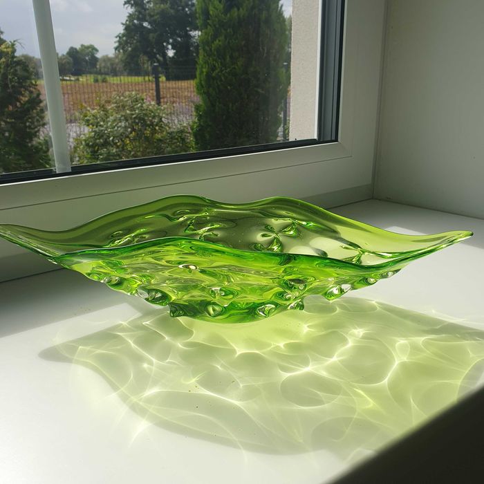 Patera, żardiniera zielona