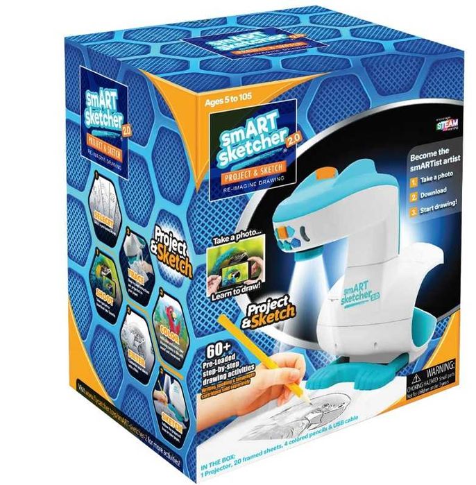 Projektor do nauki rysowania TM TOYS Smart Sketcher 2.0 SSP176