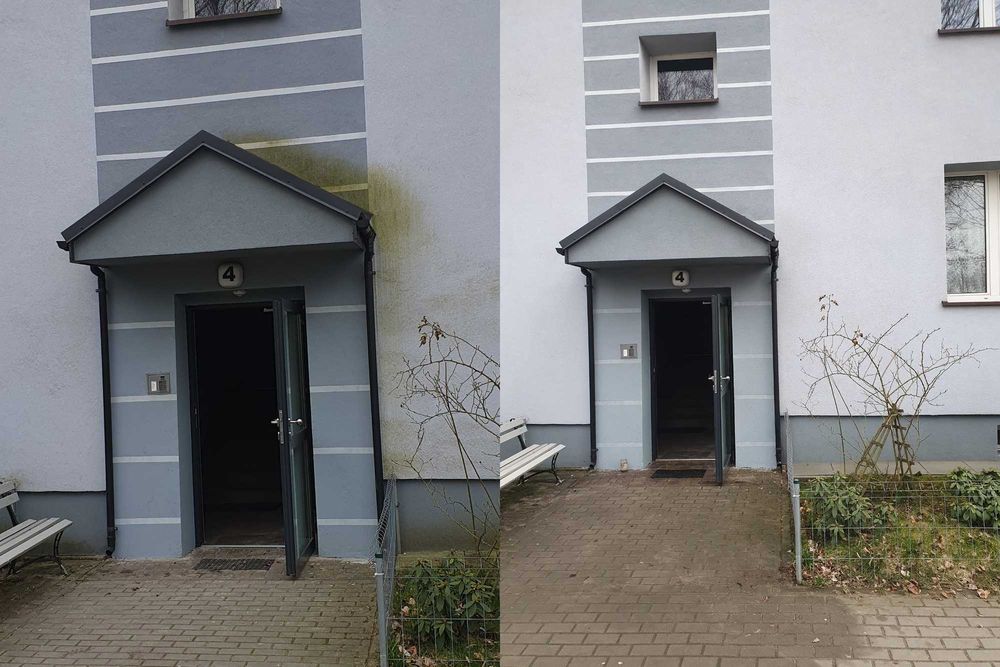 Mycie dachów kostki brukowej elewacji impregnacja ALPITECHNIK