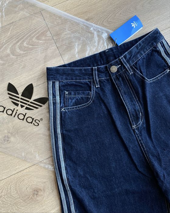 Жіночі джинси Adidas сині / Жіночі штани Adidas