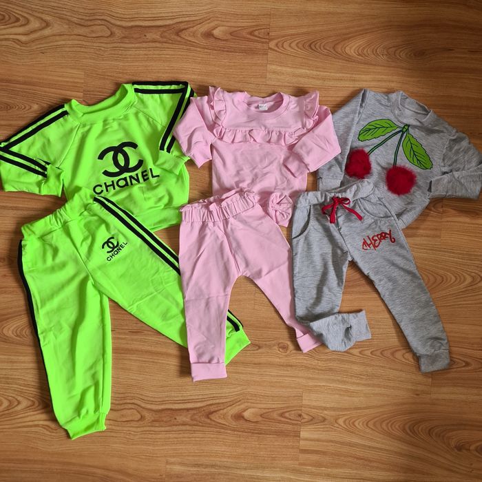 Костюми демісезонні спортивні 86 92 98 104 110 116 122 (футболка штани