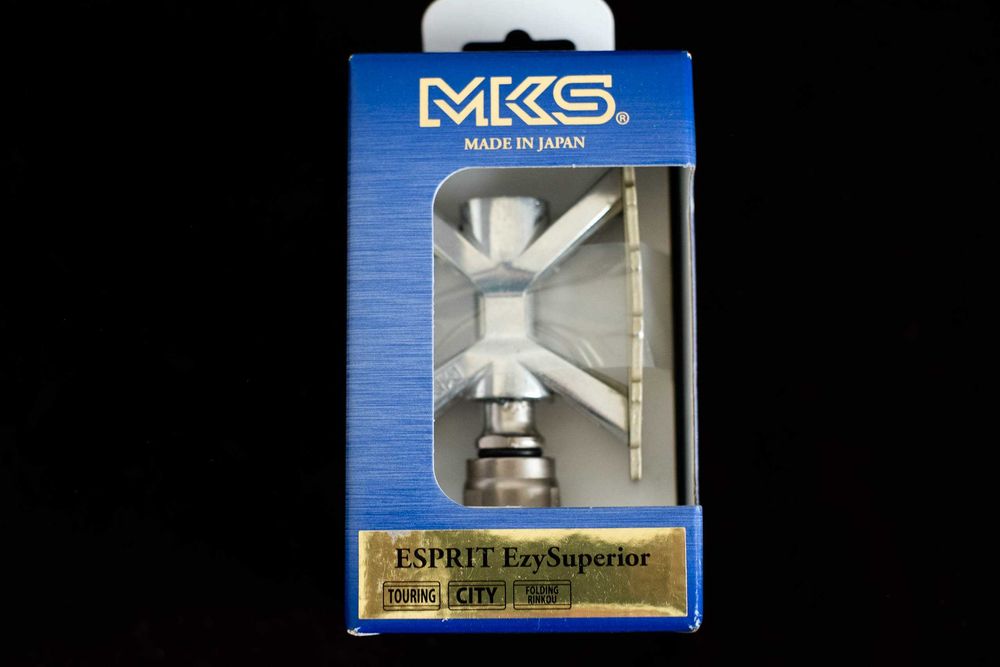 Pedais - MKS Esprit Ezy Superior | Cor prata champanhe