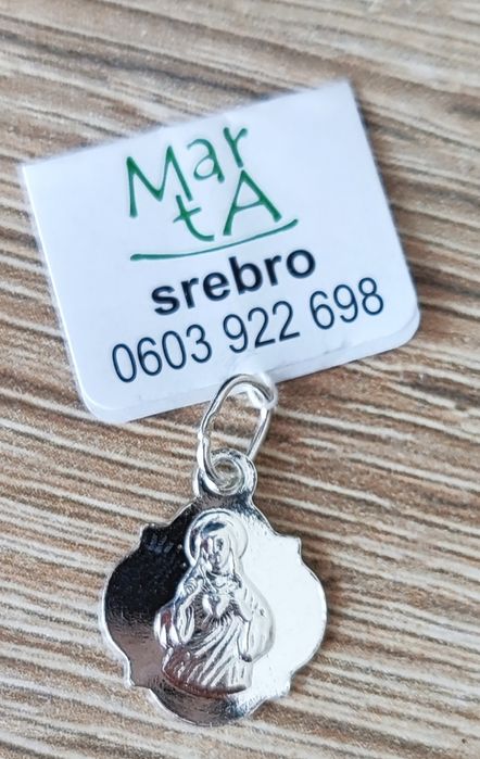 Medalik srebrny 925