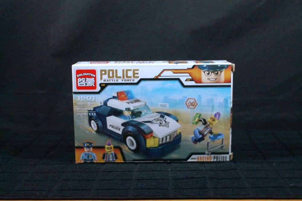 Enlighten Brick (Qman) Police Battle Force Racing Police (1901