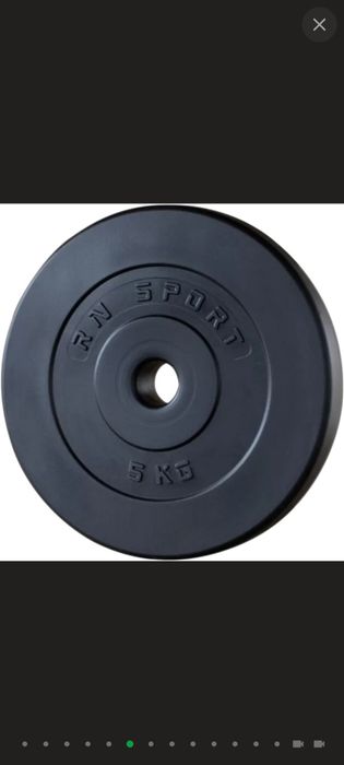 Продам набір: гантелі,штанга,ліжак,та бліни