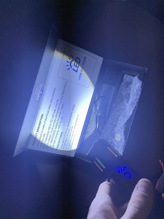 Фонарик ручной  ЛЕТ 3000м