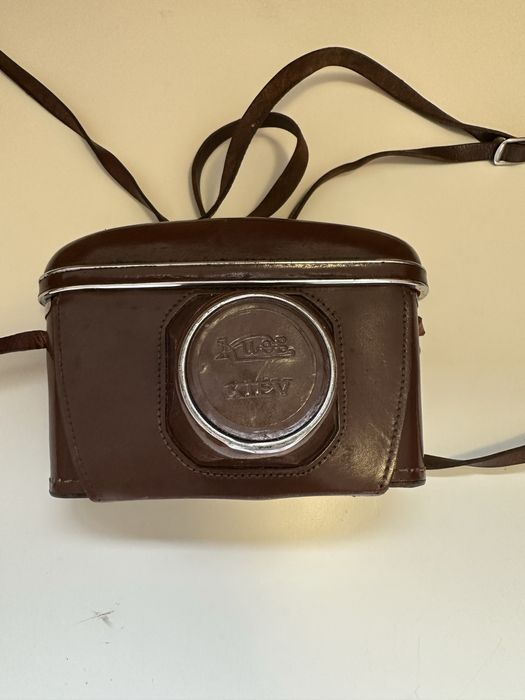 Шкіряний футляр для фотоапарата Киев(Kiev)