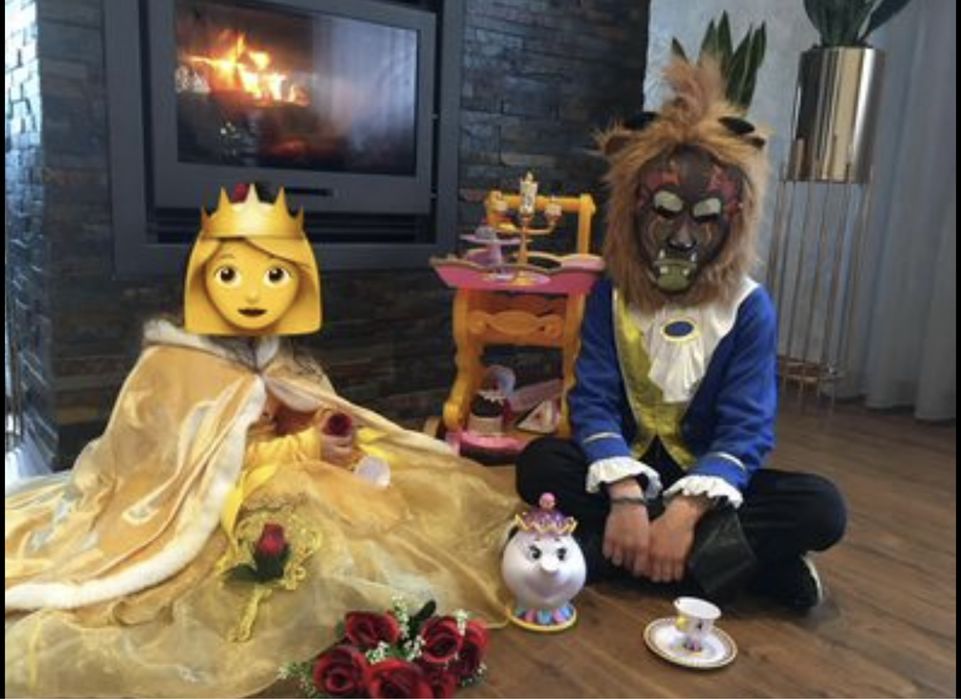 Carnaval- Fato Monstro filme a Bela e o Monstro