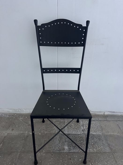 Cadeiras de ferro, duram uma vida!