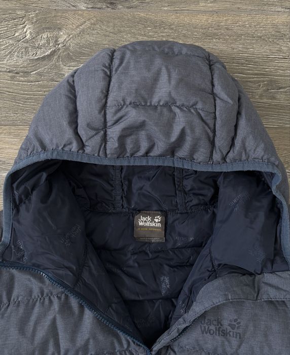 Kurtka Jack Wolfskin Stormlock lekka puchowa Męska L szara