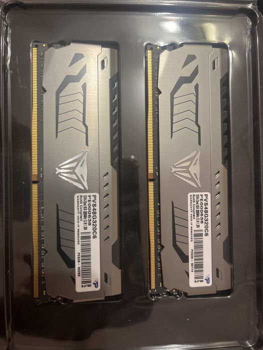 Пам'ять Patriot 16 GB (2x8GB) DDR4 3200 MHz Viper Steel