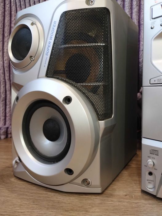 Муз центр 400 Вт ( Блютуз - AUX ) Сабвуферы Сабы НЧ в колонках