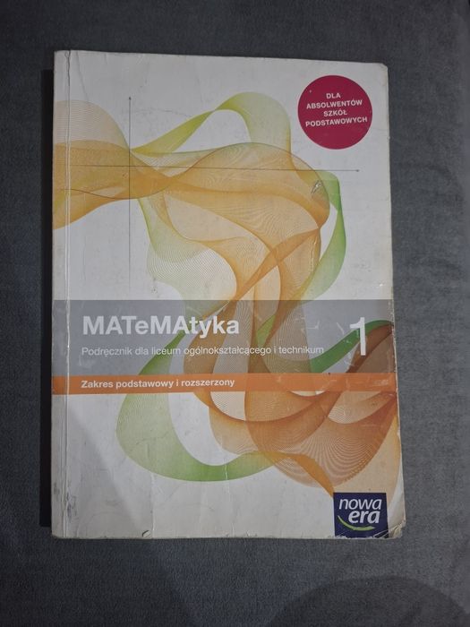 Matematyka 1 Nowa Era zakres rozszerzony