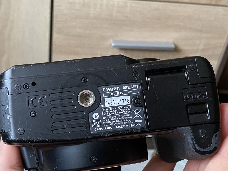 lustrzanka cyfrowa Canon EOS 400D Korpus