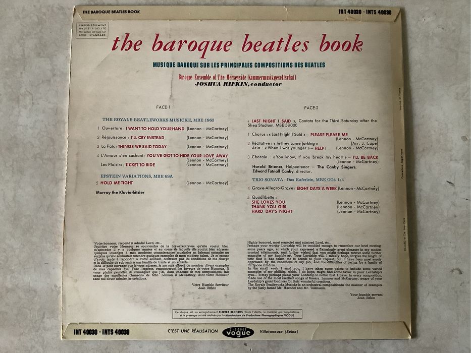 THE BEATLES- Concerto, varios vinis