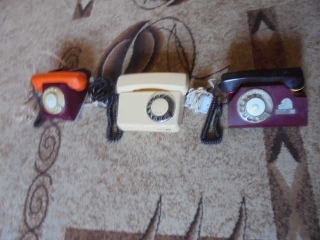 Телефон дисковый и кнопочный СССР