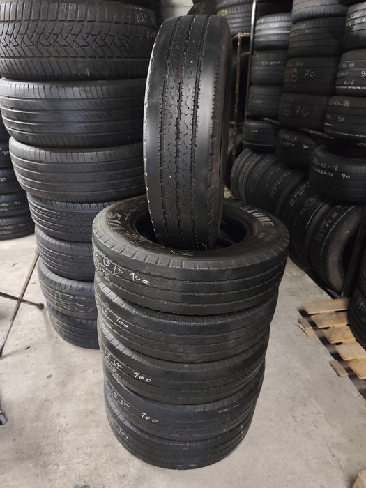 Pneus 195/75r15 LT Bridgestone Duravis R205 com 6mm de piso