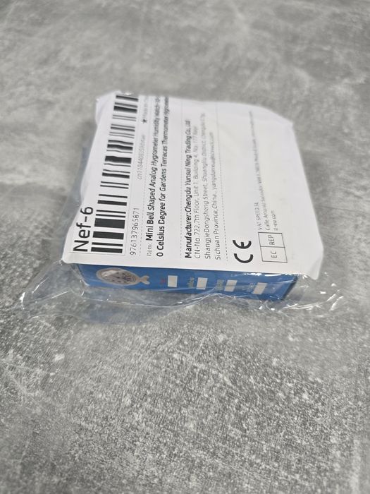 Higrometr termometr analogowy