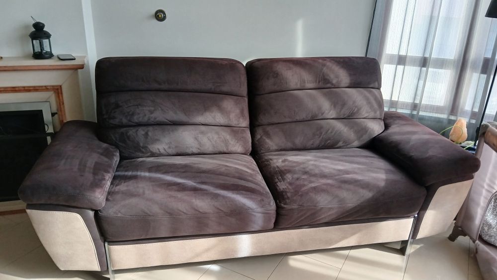 Sofá 3 lugares preto