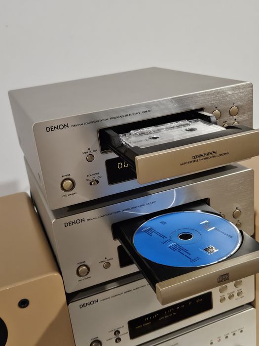 WIEŻA DENON F07 jak Nowa w Kartonie pilot głośniki