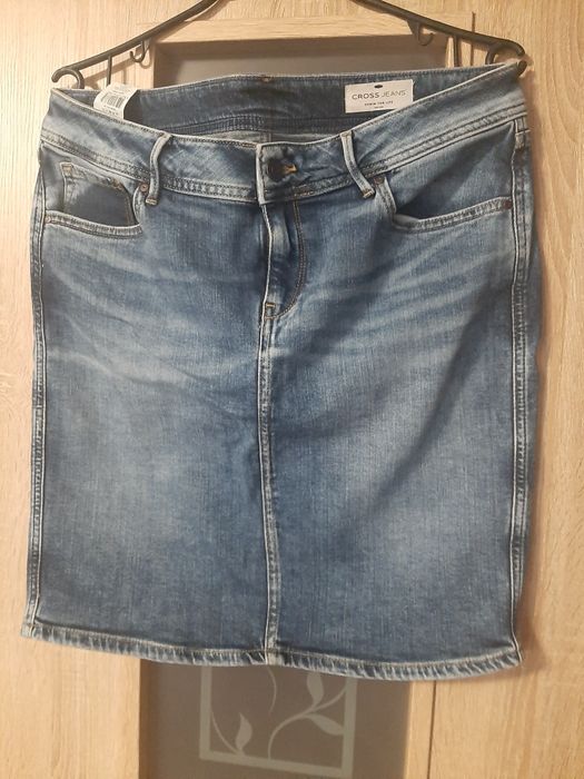 Spódnica jeans cross