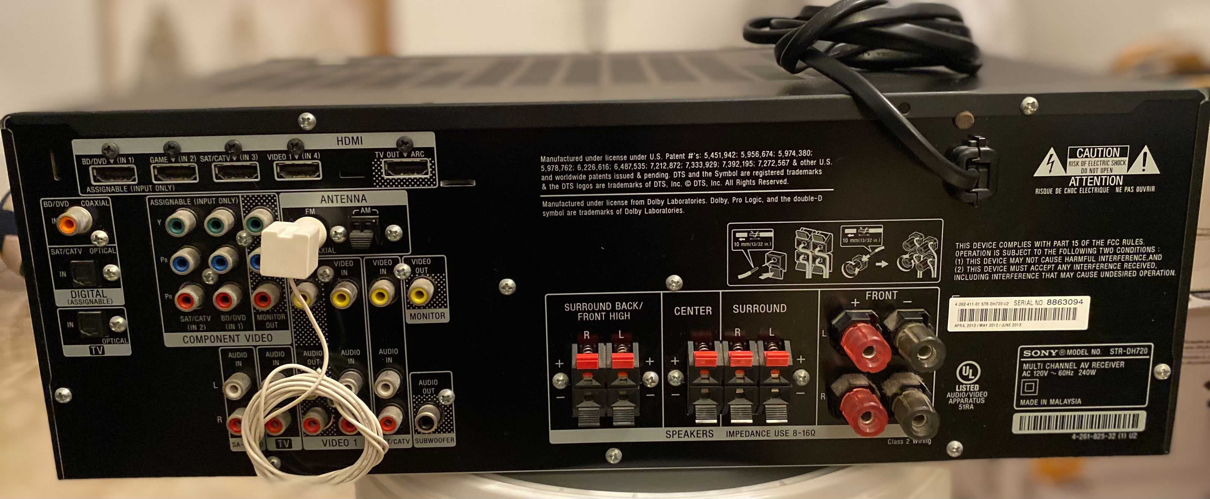 Amplificador Sony STRDH720, 7 canais Montijo E Afonsoeiro • OLX Portugal